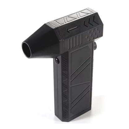 X6 Turbofan Handheld High Power Jet Fan 130000RPM Brushless Motor Mini Air Duster for Efficient Cleaning Black